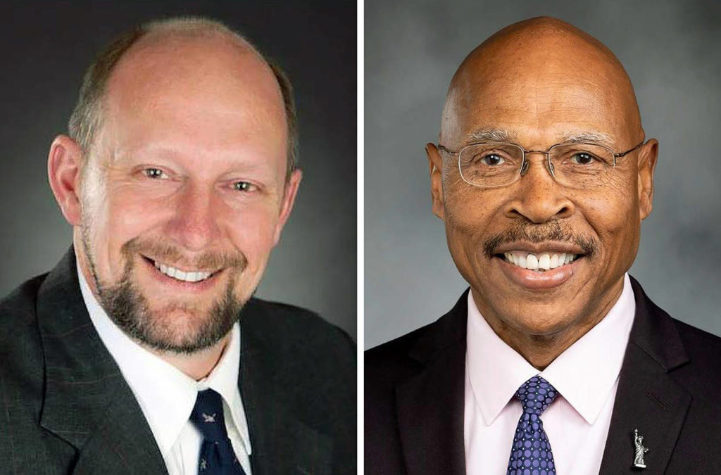 John Kartak (left) and John Lovick
