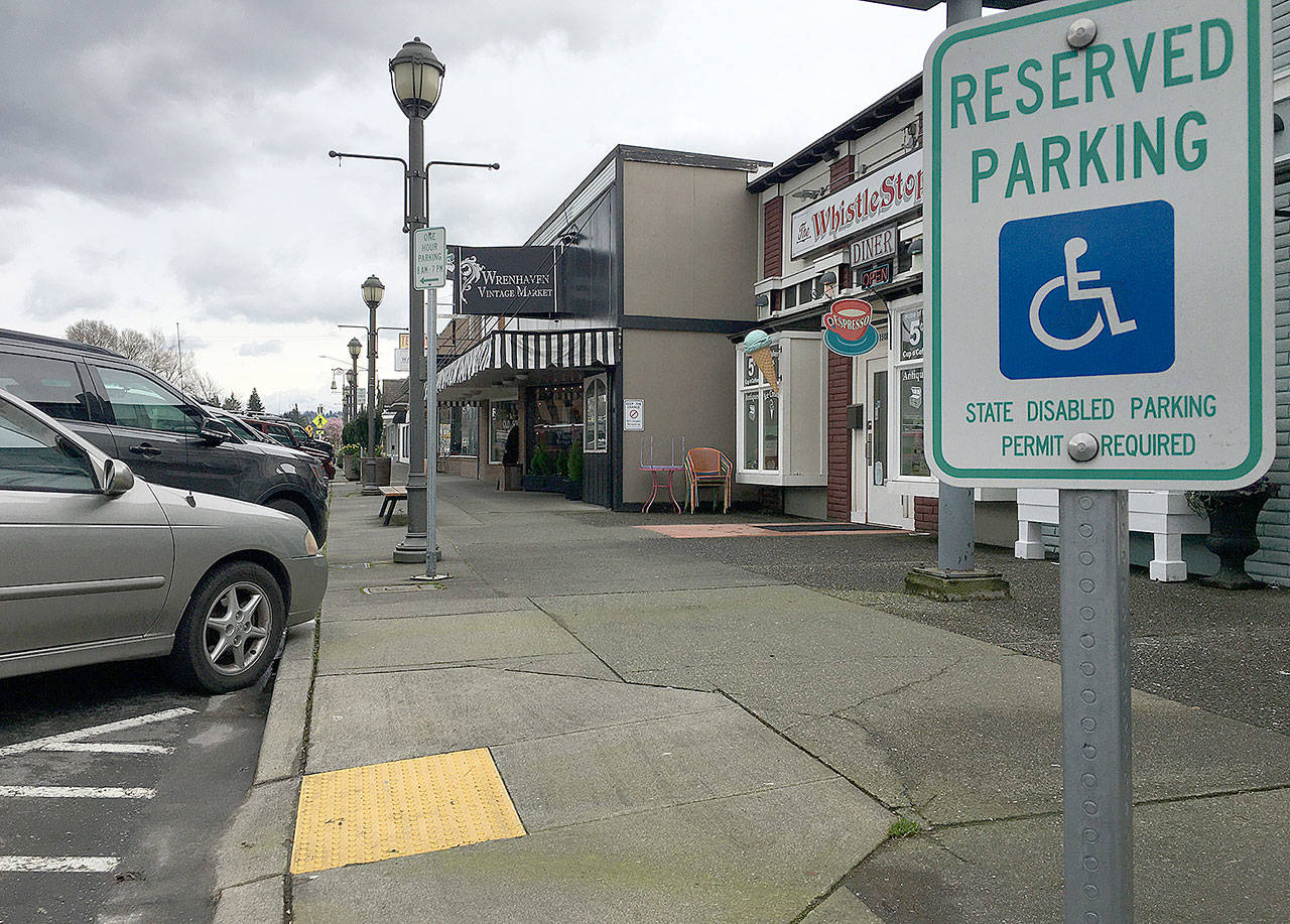 The City of Marysville is seeking public comment on its draft Americans with Disabilities Act transition plan, a document that identifies accessibility issues in its right of way.(Ben Watanabe / Herald file)
