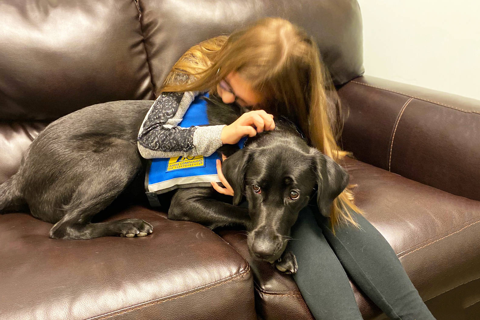 Sibella the Facility Comfort Dog is the newest member of the Dawson Place team. If you suspect a child in your life is experiencing abuse, Dawson Place can help.
