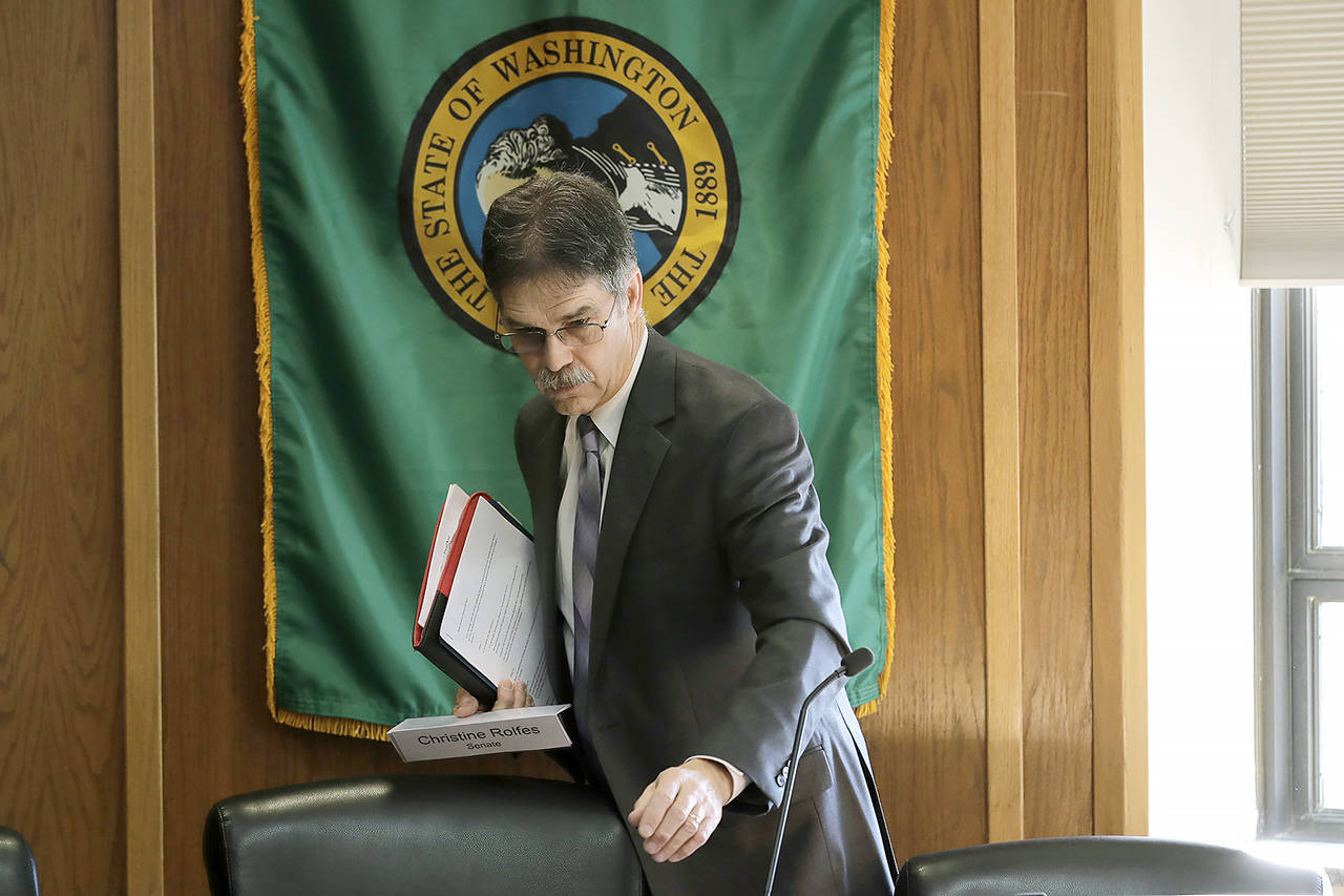 Steve Lerch, executive director of the Washington state Economic and Revenue Forecast Council, said the ongoing pandemic creates a lot of uncertainty. (AP Photo/Ted S. Warren, file)