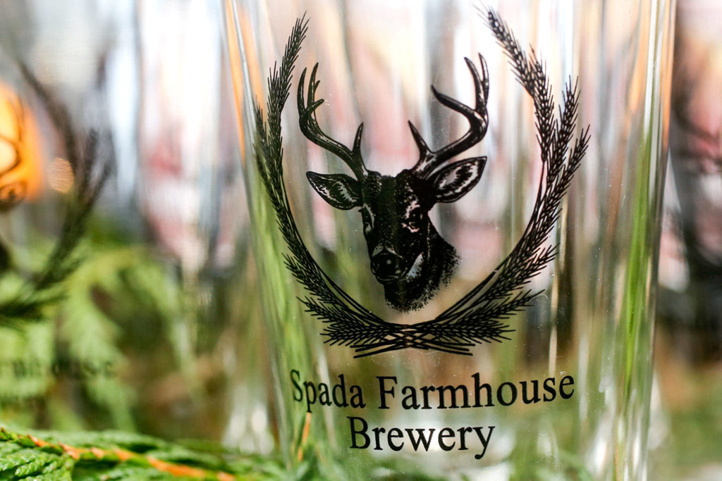 The new Spada Farmhouse Brewery bar and restaurant in Snohomish is one of several new businesses in the uptown portion of First Street. (Kevin Clark / The Herald)
