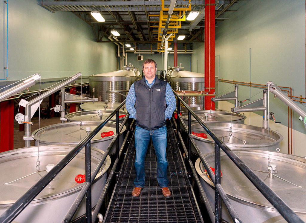 Jason Gorski is the director of winemaking and viticulture for DeLille Cellars. (Richard Duvall Images)
