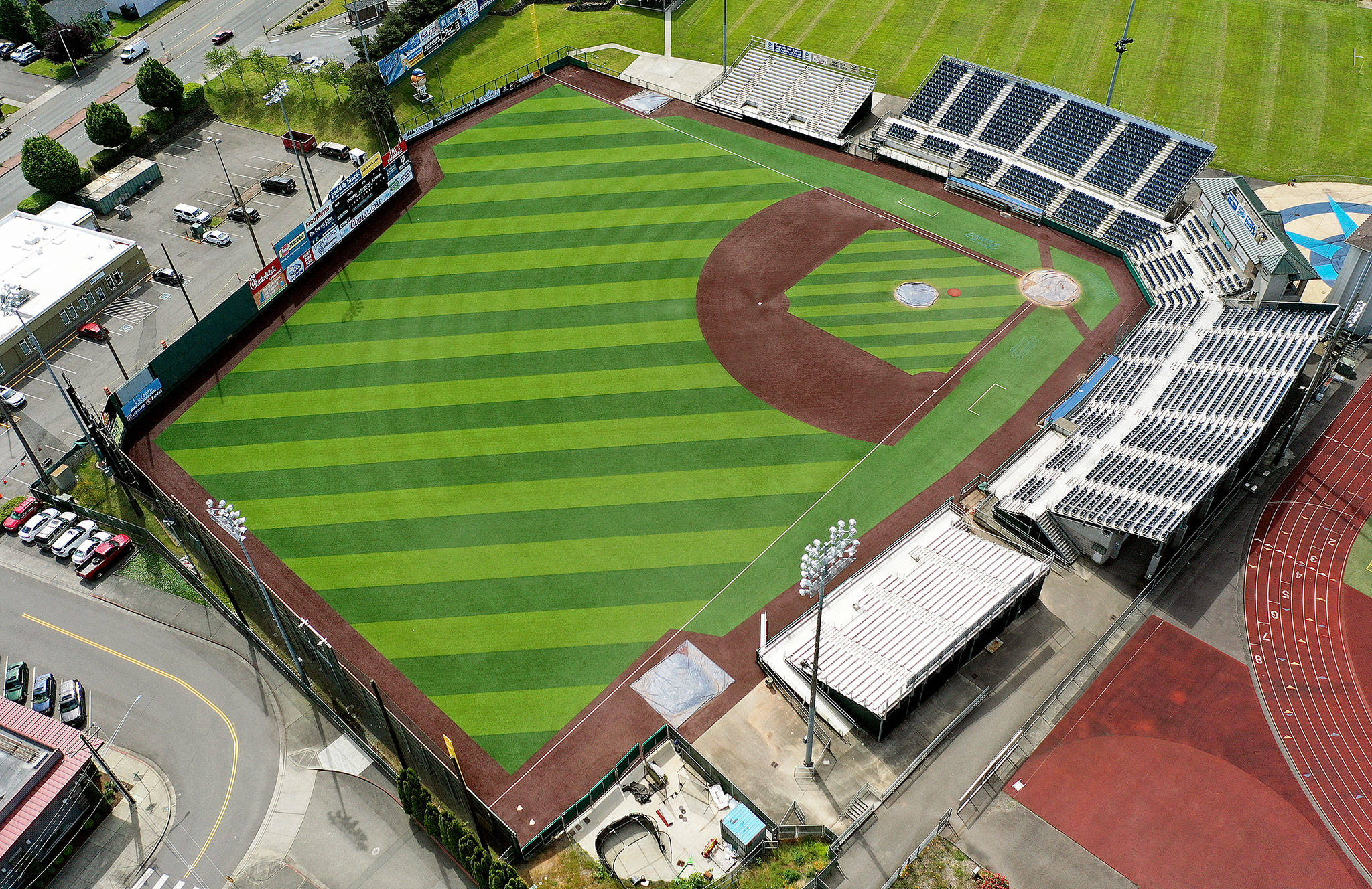 Funko Field at Memorial Stadium in Everett. (Chuck Taylor / Herald file)