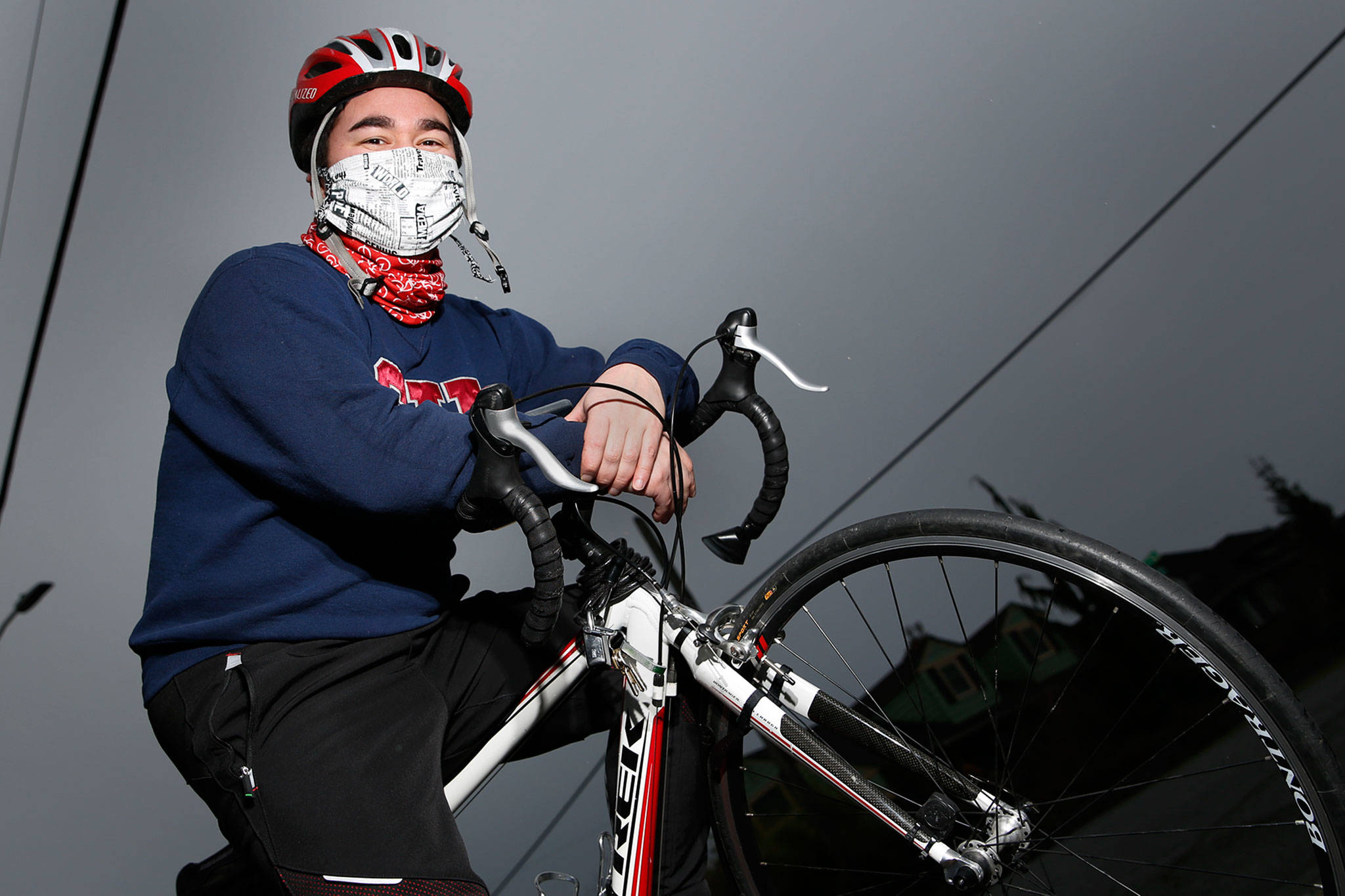 Street Smarts columnist Ben Watanbe is committed to ditching his car as often as possible in 2021. (Kevin Clark / The Herald)