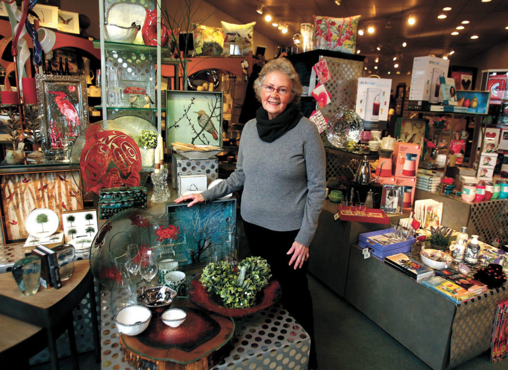 At J. Matheson Gifts, Kitchen and Gourmet, Judy Matheson presents an amazing selection of gifts. (Dan Bates / The Herald)
At J. Matheson Gifts, Kitchen and Gourmet, Judy Matheson presents an amazing selection of gifts. (Dan Bates / Herald file)
