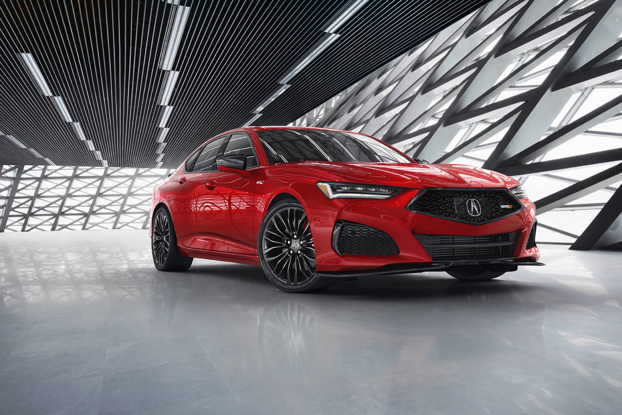 2021 Acura TLX premium midsize sports sedan is a beauty