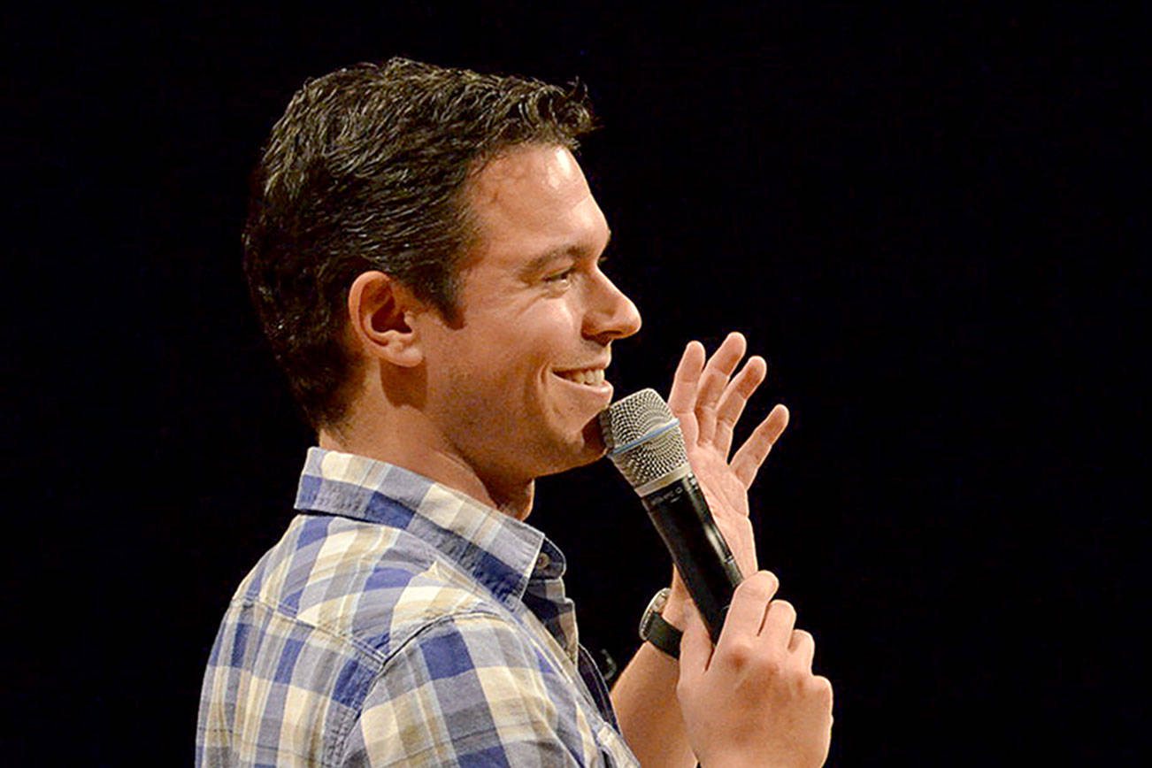 Local comedian Drew Barth will headline Everett Comedy Night via Zoom on Jan. 10. (Serni Solidarios)