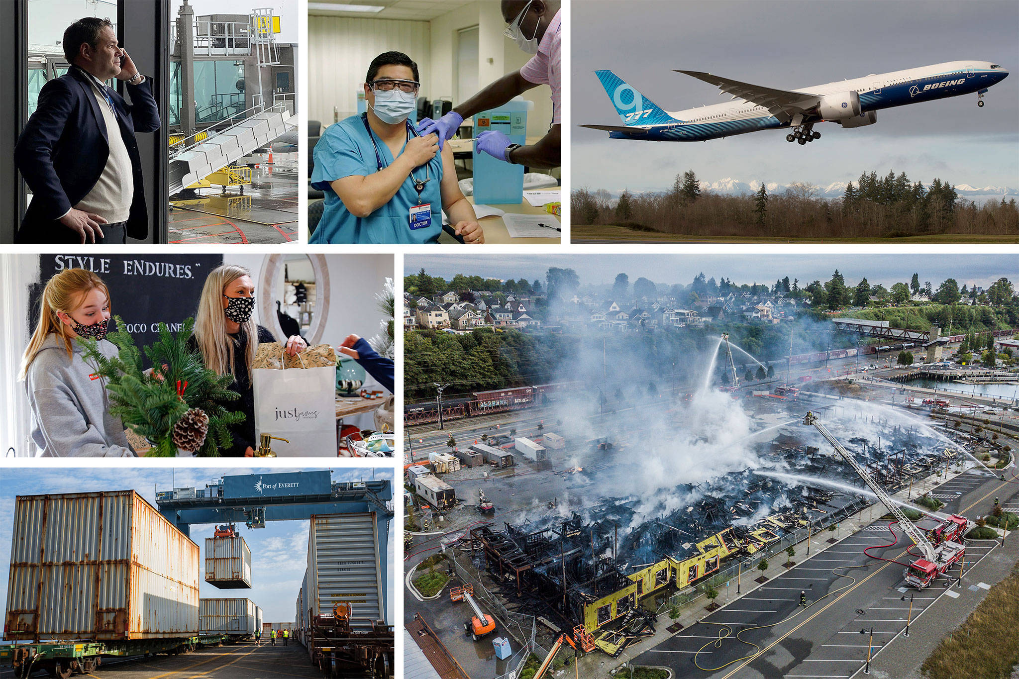 Photos from The Herald’s top business stories in 2020. (Herald staff and submitted)