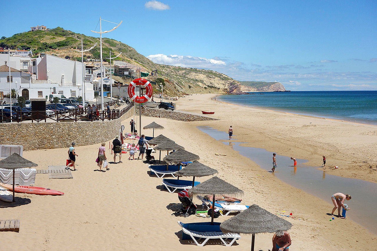 Salema’s fishermen share their beach with travelers. (Rick Steves’ Europe)
