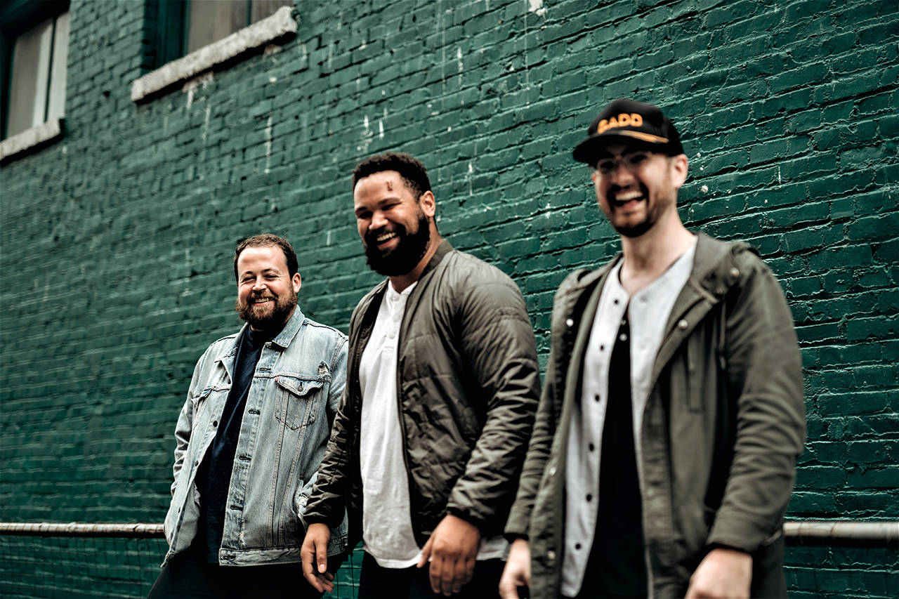 The Everett Music Initiative team, (from left) Ryan Crowther, Nate Feaster and Michael Hannon. (Everett Music Initiative)