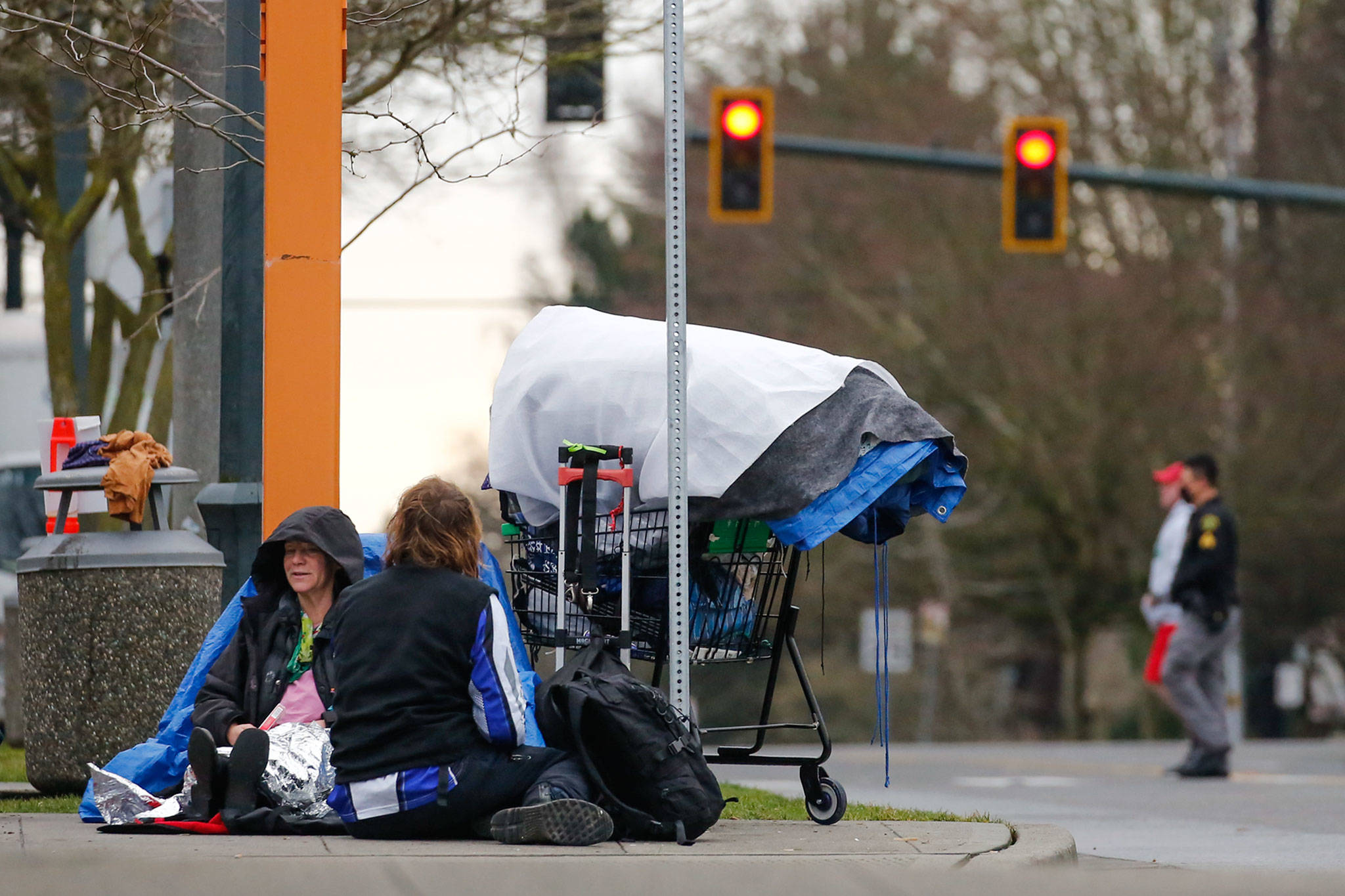 The annual Point-In-Time survey to count the county’s homeless population has been canceled due to COVID concerns. (Kevin Clark / The Herald)