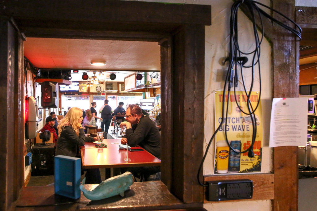 Engel’s Pub is one of the longest continuously operating businesses in Edmonds. (Kevin Clark / The Herald)
