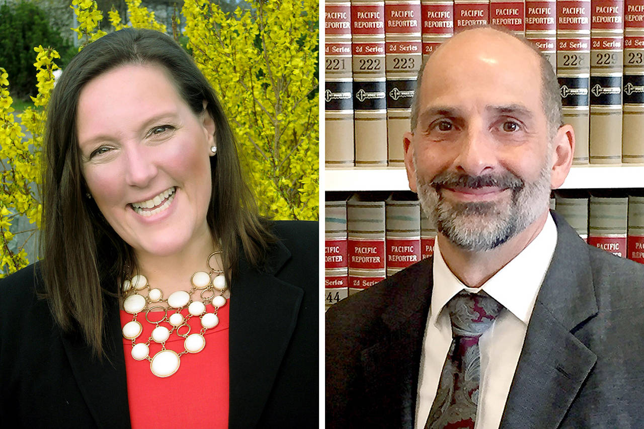 Jill Johnson (left) and Greg Banks