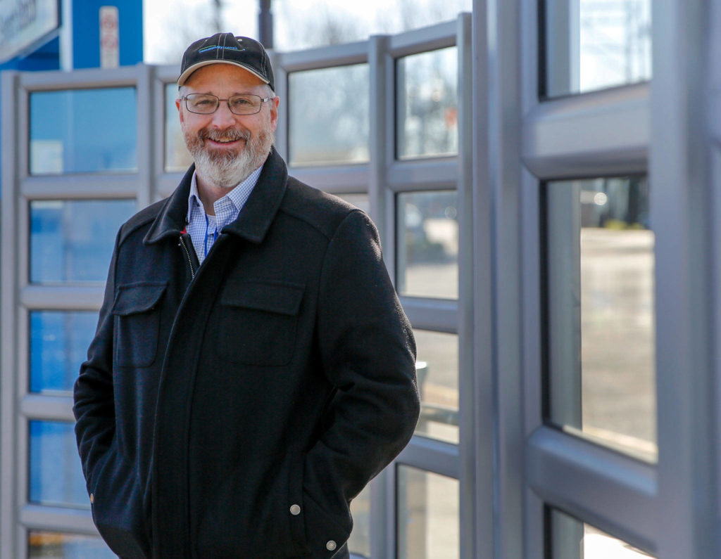 Ric Ilgenfritz is the new CEO Community Transit. (Kevin Clark / The Herald)
