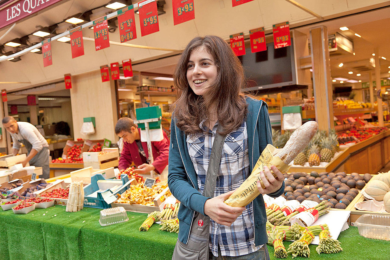 Rue Cler’s stores make picnic-shopping fun in Paris. (Rick Steves’ Europe)
