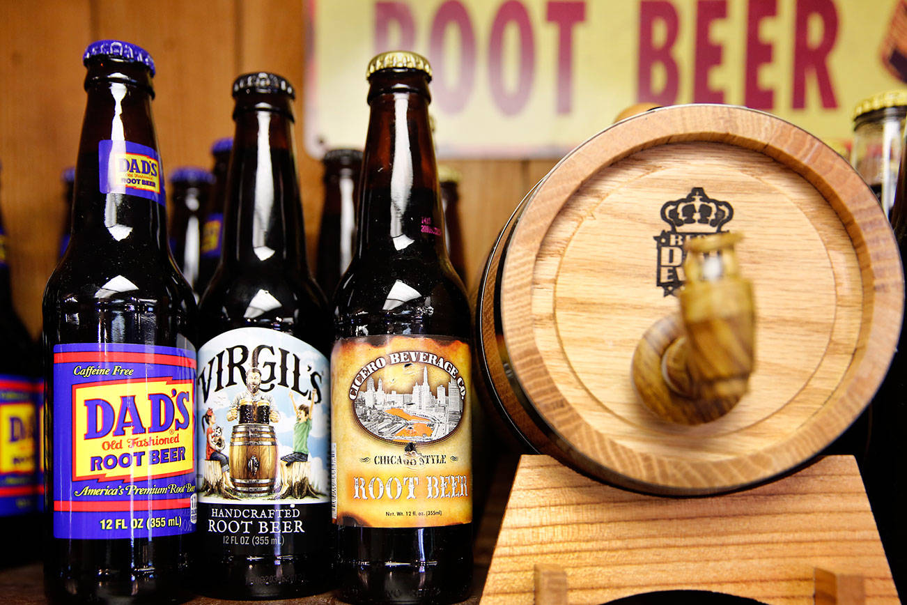 Chug's Root Beer Store in Lynnwood.  (Kevin Clark/The Herald)
