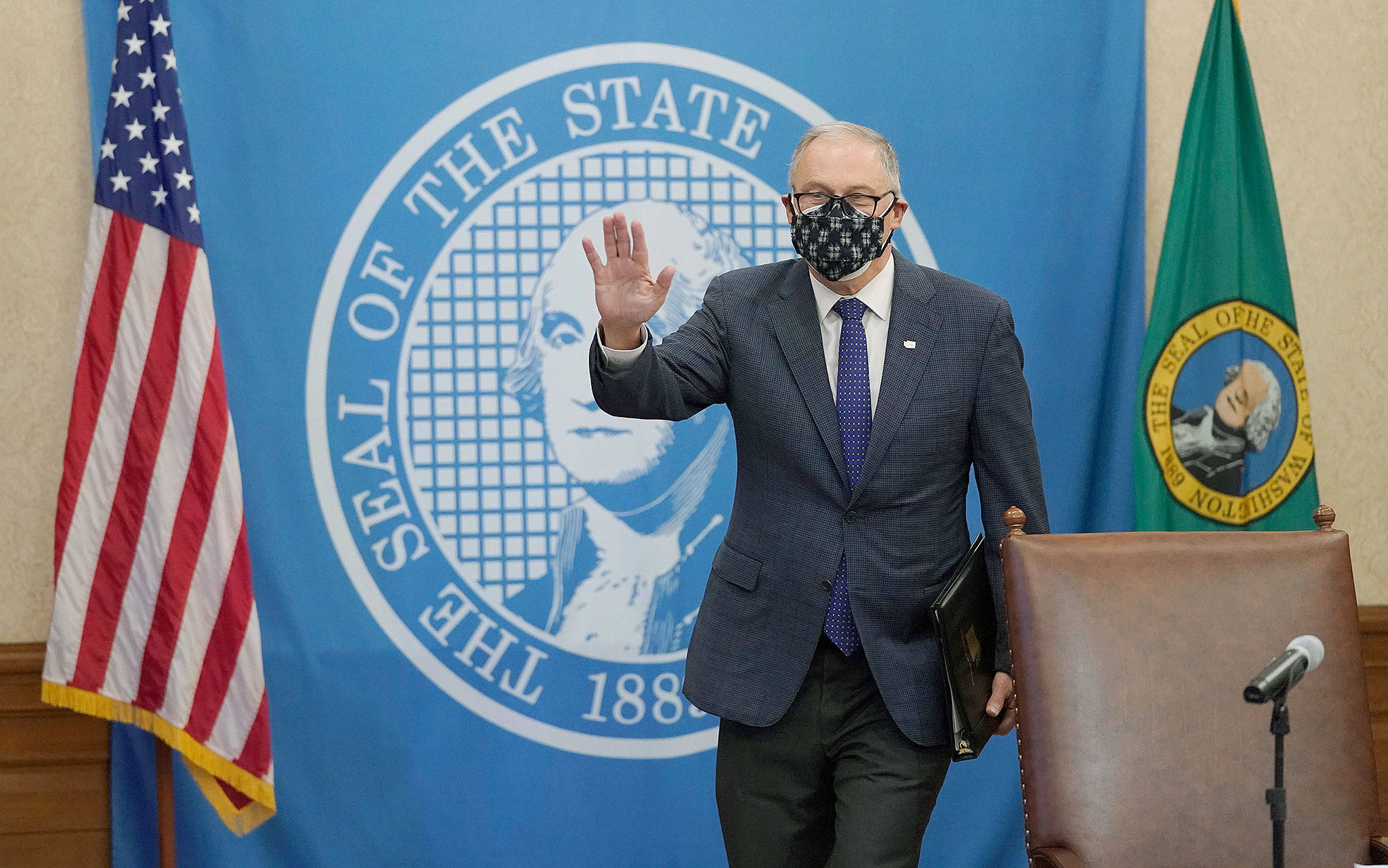 Washington Gov. Jay Inslee. (AP Photo/Ted S. Warren)