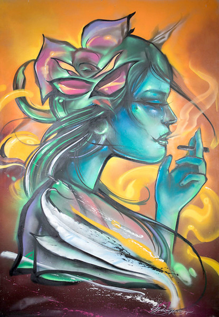 See Saem’s “Smoking Girl” in the “Prophets, Teachers and Kings” exhibit through March 30.
