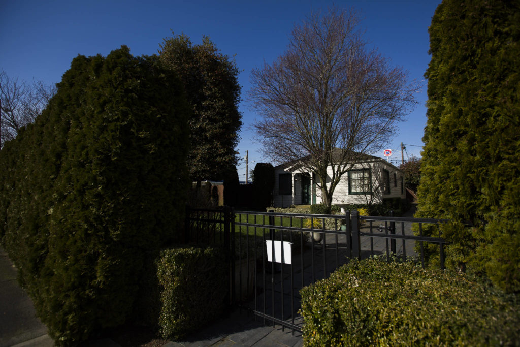 The Marysville Opera House bridal cottage located a few feet from the opera house. (Olivia Vanni / The Herald)
