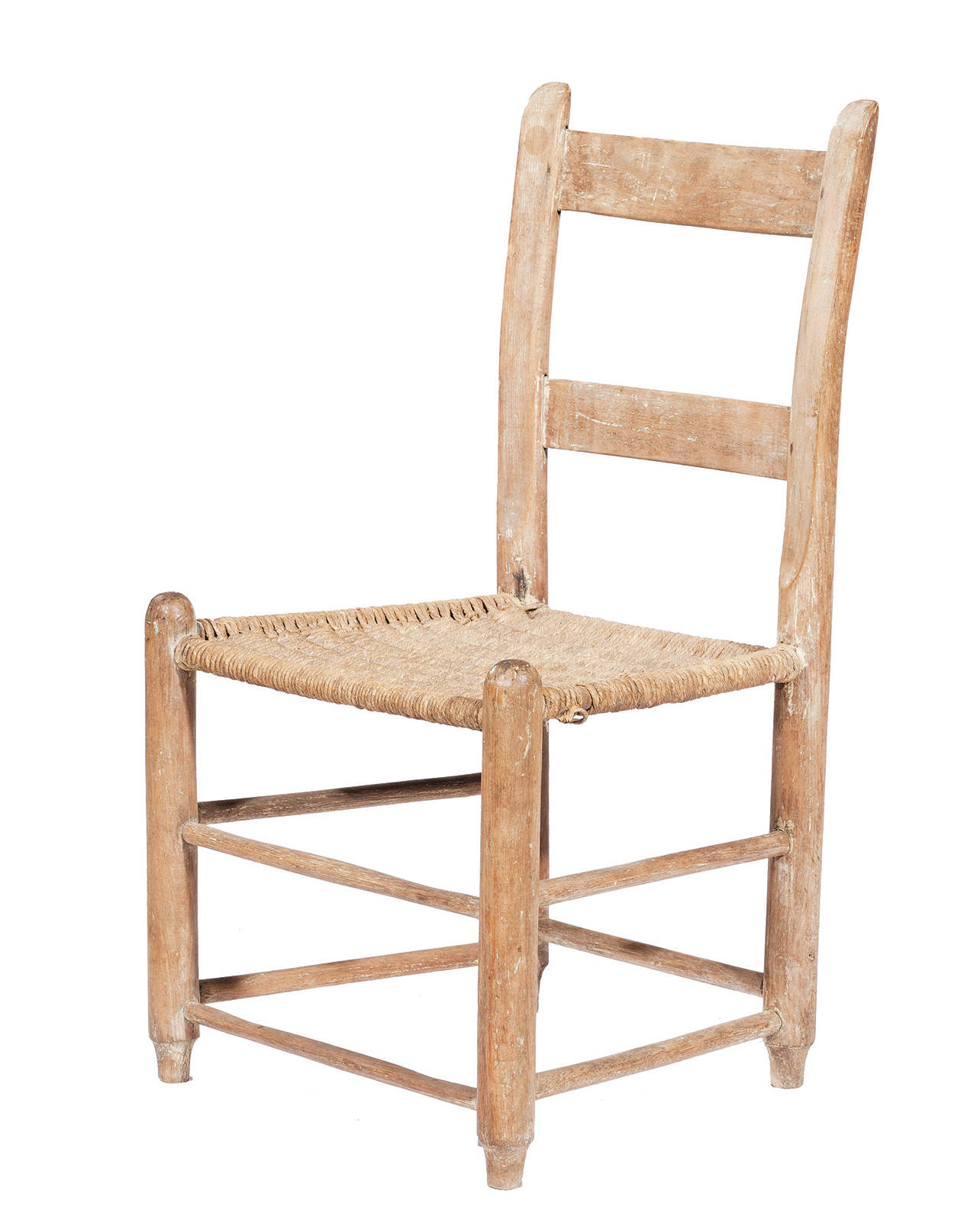 This chair is made of a local wood, cypress, and local material for the seat by a Louisiana craftsman who sold inexpensive handmade furniture in the early 1800s. It sold for $427 in a recent sale of Louisiana antiques by Neal Auctions. (Cowles Syndicate Inc.)