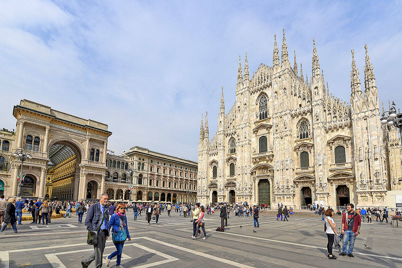 Milan’s cathedral, the city’s centerpiece, is the third largest church in Europe. (Rick Steves’ Europe)