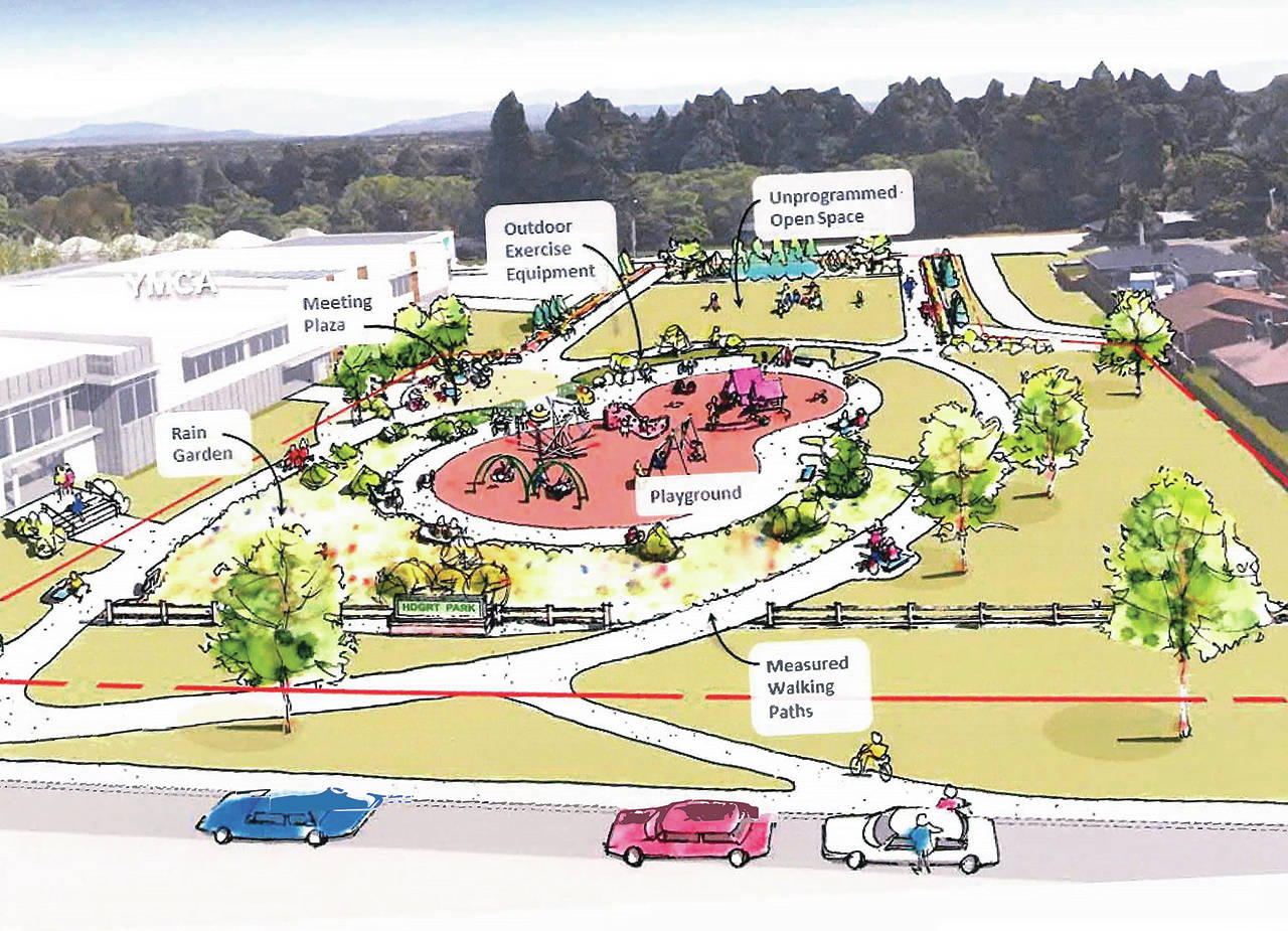 The site plan for Emma Yule Park. (City of Everett Parks & Community Services)