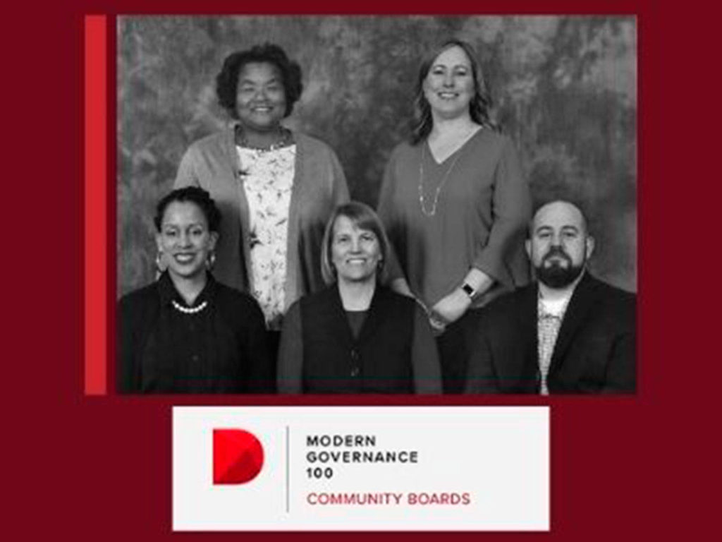 The Everett Public Schools board of directors was recognized as a leader in modern governance. (Everett Public Schools)
