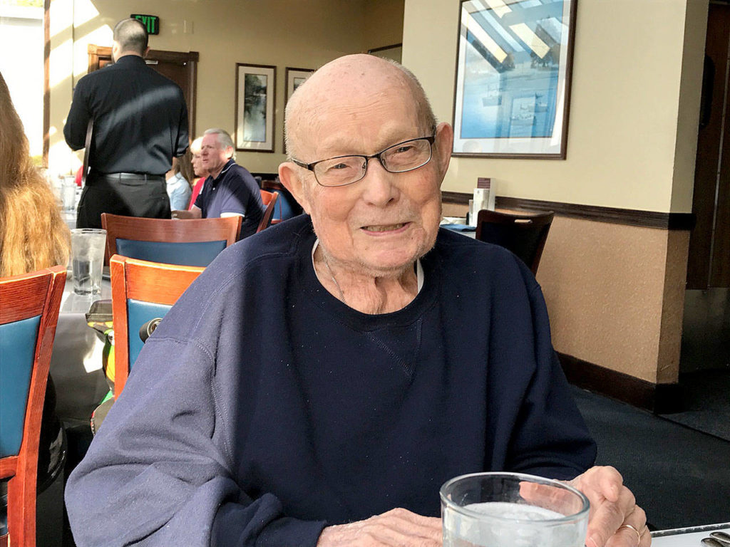 John D. Osterman at 98 years old. “He was an ordinary man, but in some ways, extraordinary,” Jeanne-Marie Osterman says of her father. (Jeanne-Marie Osterman)

