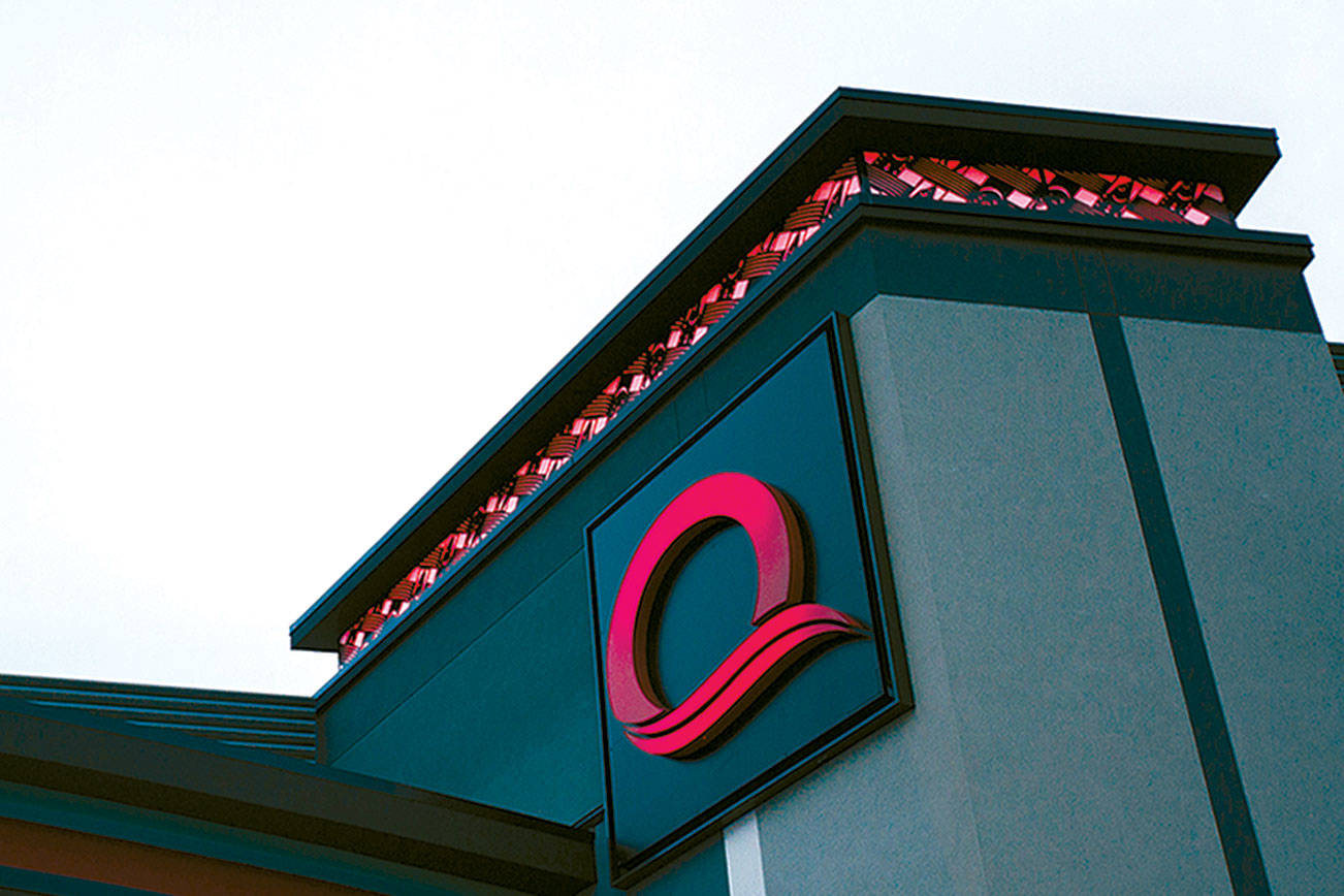 Exterior of the new Quil Ceda Creek Casino on Thursday, Jan. 21, 2020 in Marysville, Wa. (Olivia Vanni / The Herald)