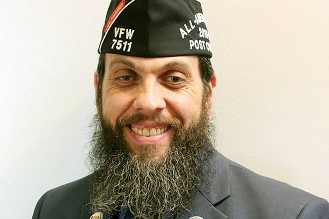 Army veteran Drew James, a past commander of VFW Post 7511 in Monroe, was among the first U.S. combat troops in Afghanistan in 2001. (Contributed photo)
