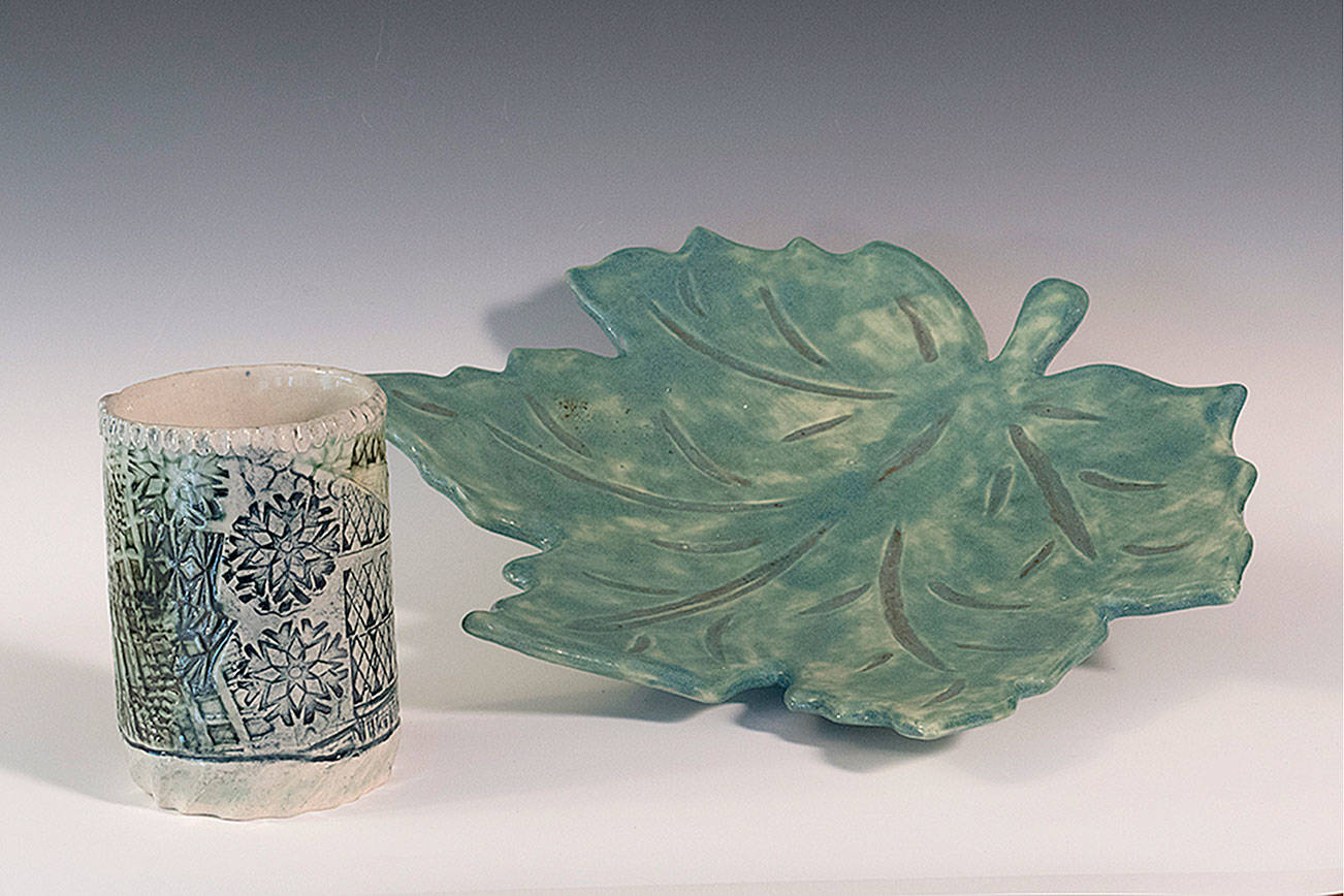 See pottery by Diana Sheiness through April in the “Camera, Canvas and Clay” show at Gallery North in Edmonds.