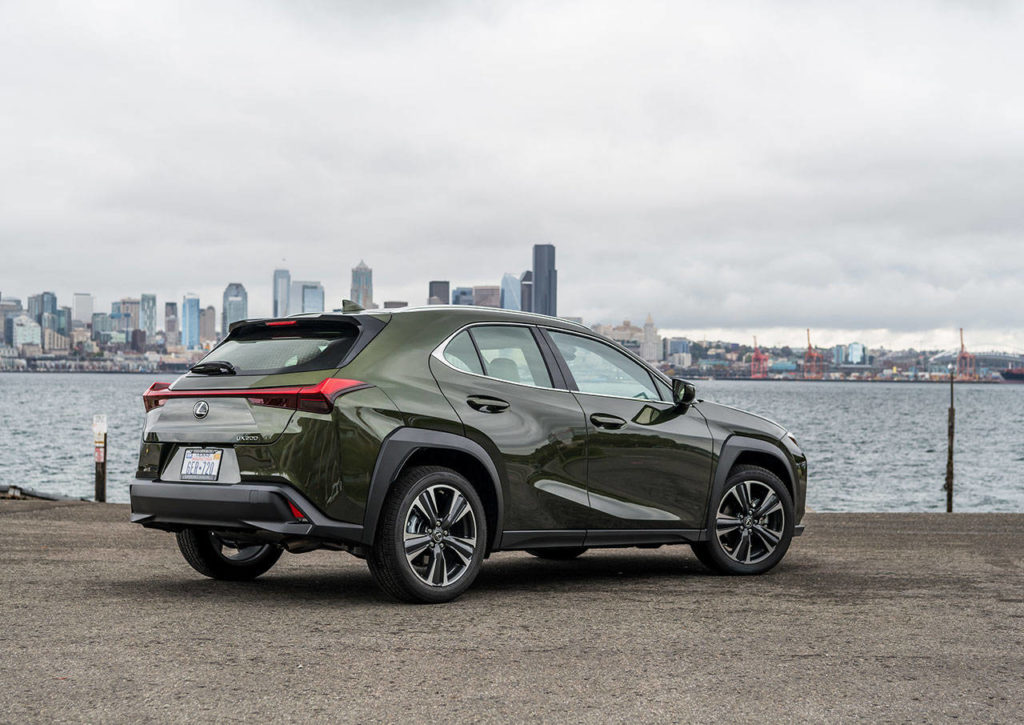The 2021 Lexus UX 200 luxury compact SUV has seating for five. (Manufacturer photo)
