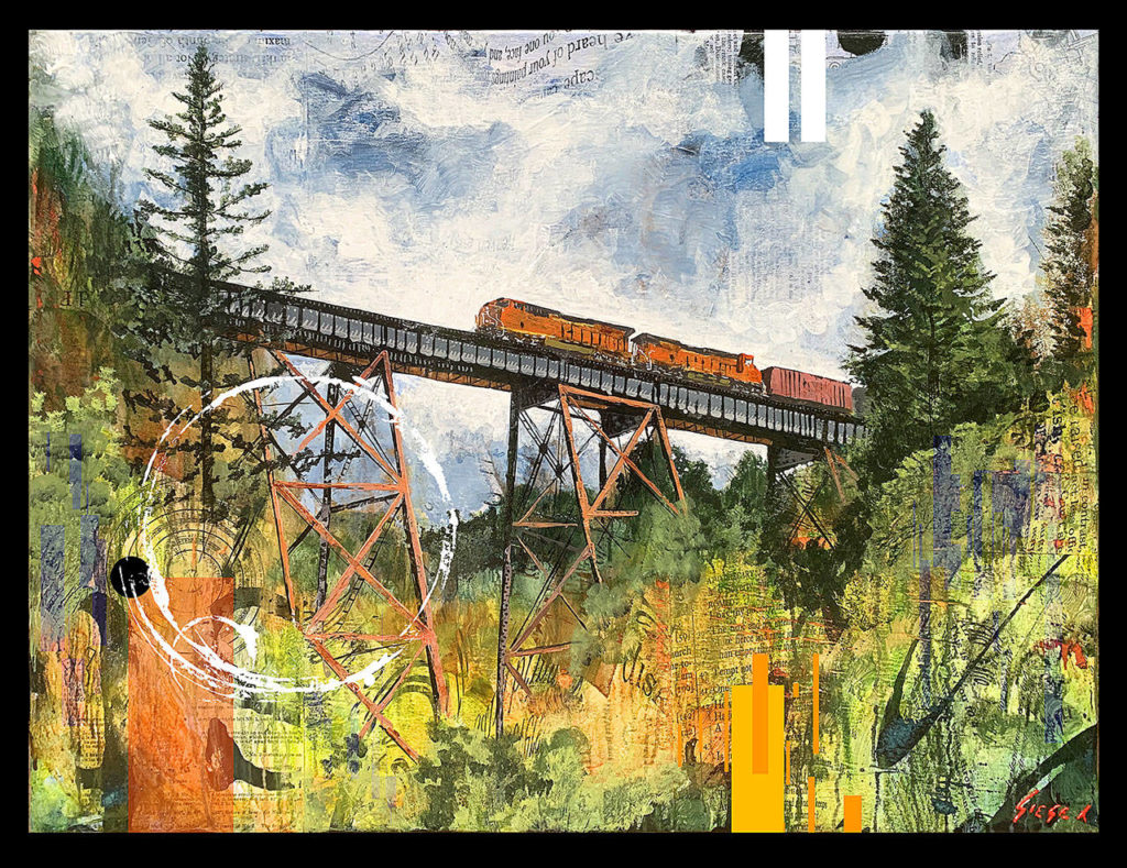 See “Mountain Lion” by Siege in the “Northwest Enterprise: Working in the Northwest” exhibit at the Lynnwood Convention Center.
