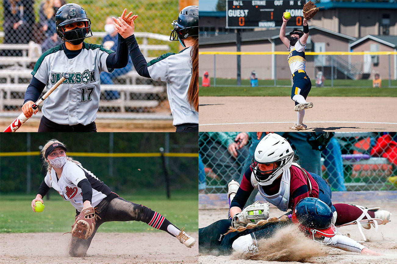 Six teams in Wesco finished with at least 10 wins in the abbreviated 2021 high school softball season. (Herald file)