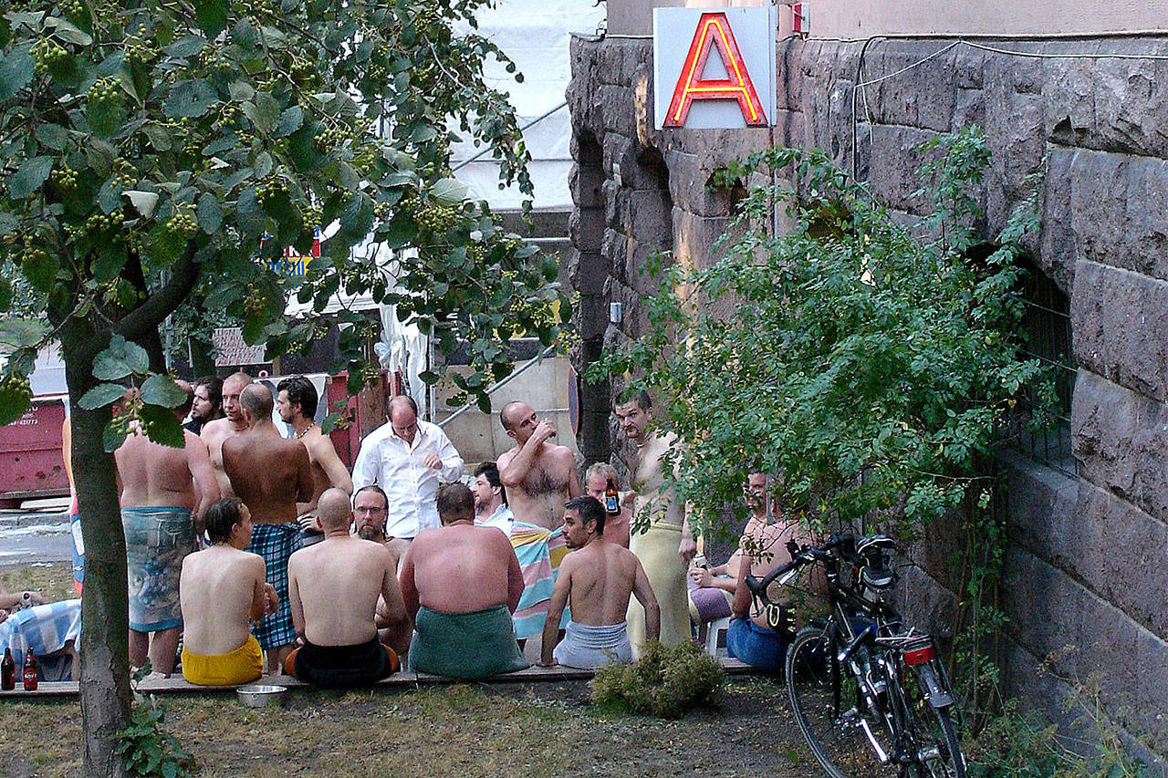 A rustic sauna in a workaday Helsinki neighborhood. (Rick Steves’ Europe)