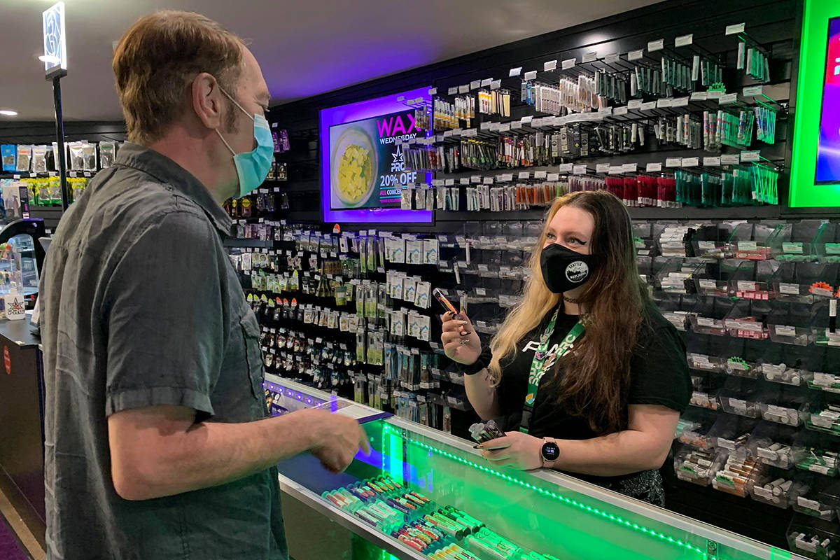 Miranda is one of the budtenders at PRC Edmonds, open 8 a.m. to 10 p.m. seven days a week.