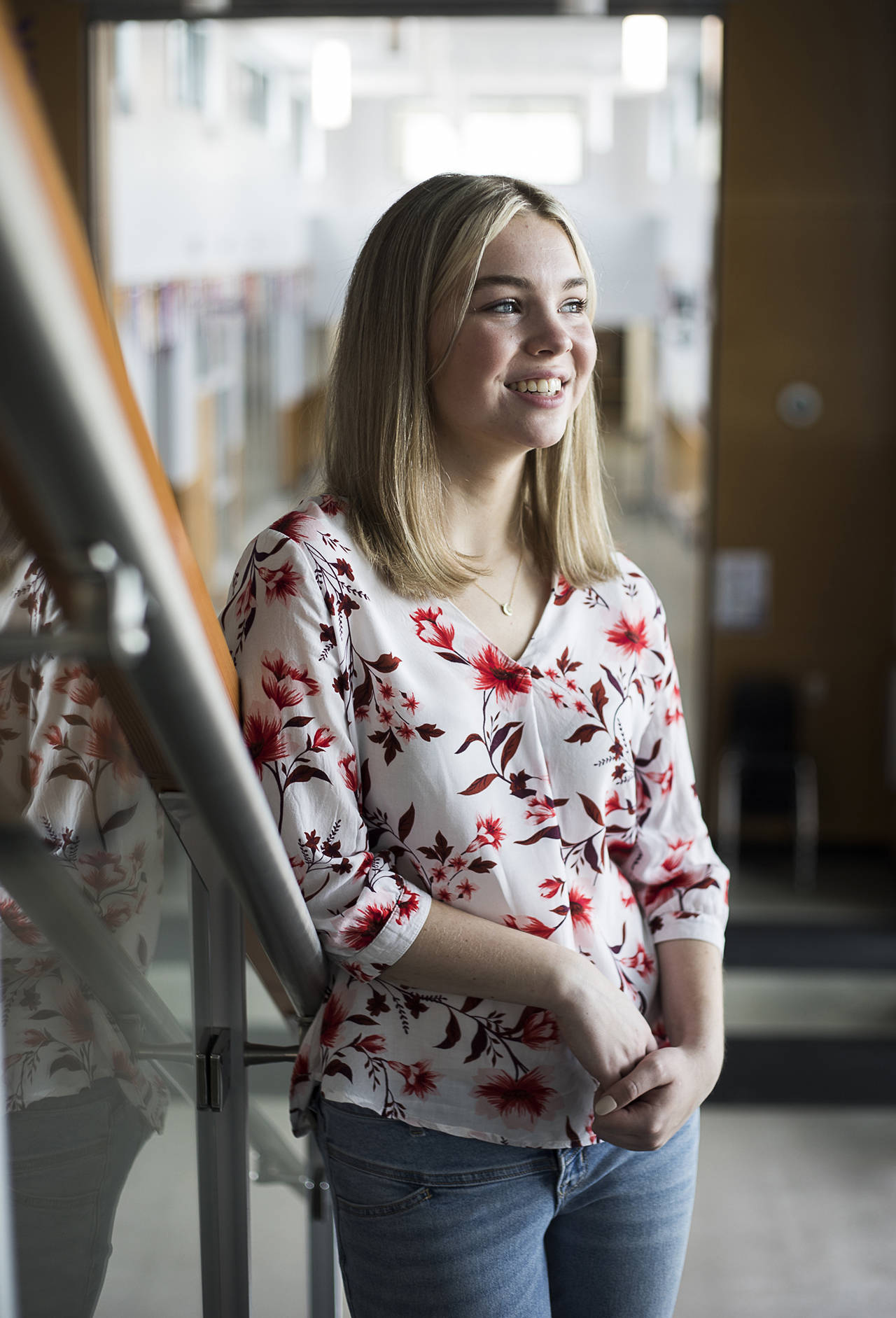 Lake Stevens High School graduate Madelynn Coe will be attending Northeastern University and participating in a study abroad program in Greece her first semester. (Olivia Vanni / The Herald)