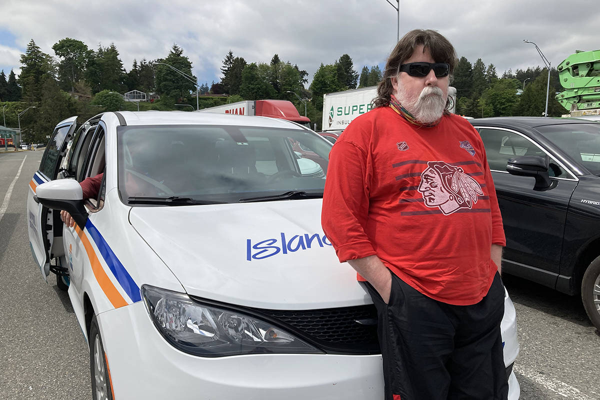 Mark Horton has been a consistent vanpool participant for 30 years – that’s almost as long as the Island Transit vanpool program has existed.