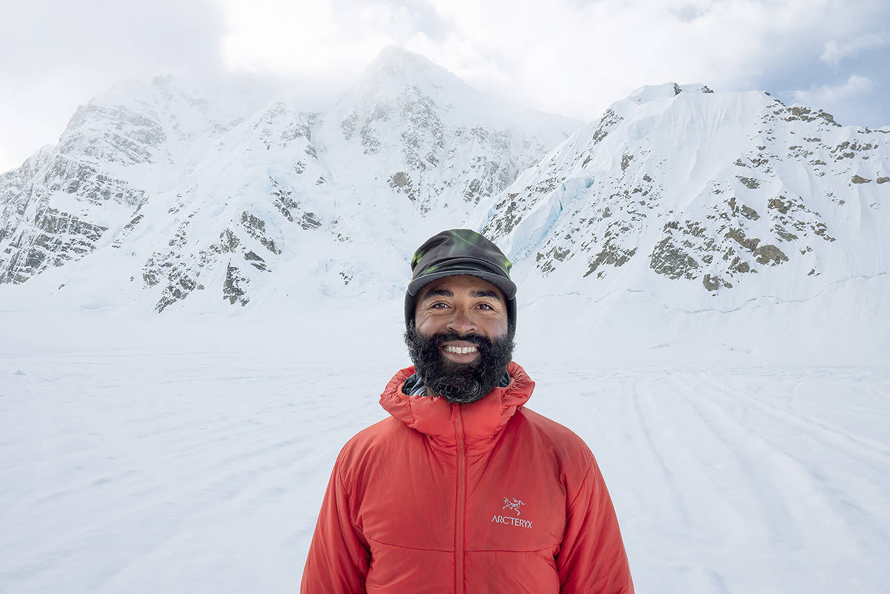 Max Djenohan, 32, climbed Alaska’s Denali in early June to snowboard off the summit. (Submitted photo)