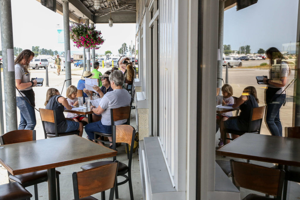Scuttlebutt Family Pub is a key part of the revitalized Everett waterfront. (Kevin Clark / The Herald)
