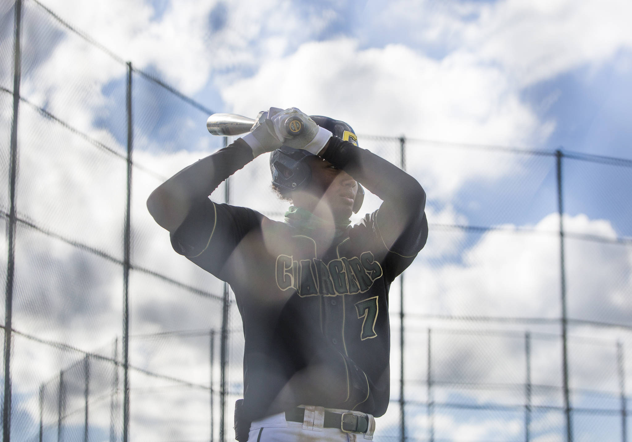 Malakhi Knight, the top prospect from Washington state in this year’s MLB draft, has decided to play college baseball for UCLA. (Olivia Vanni / The Herald)