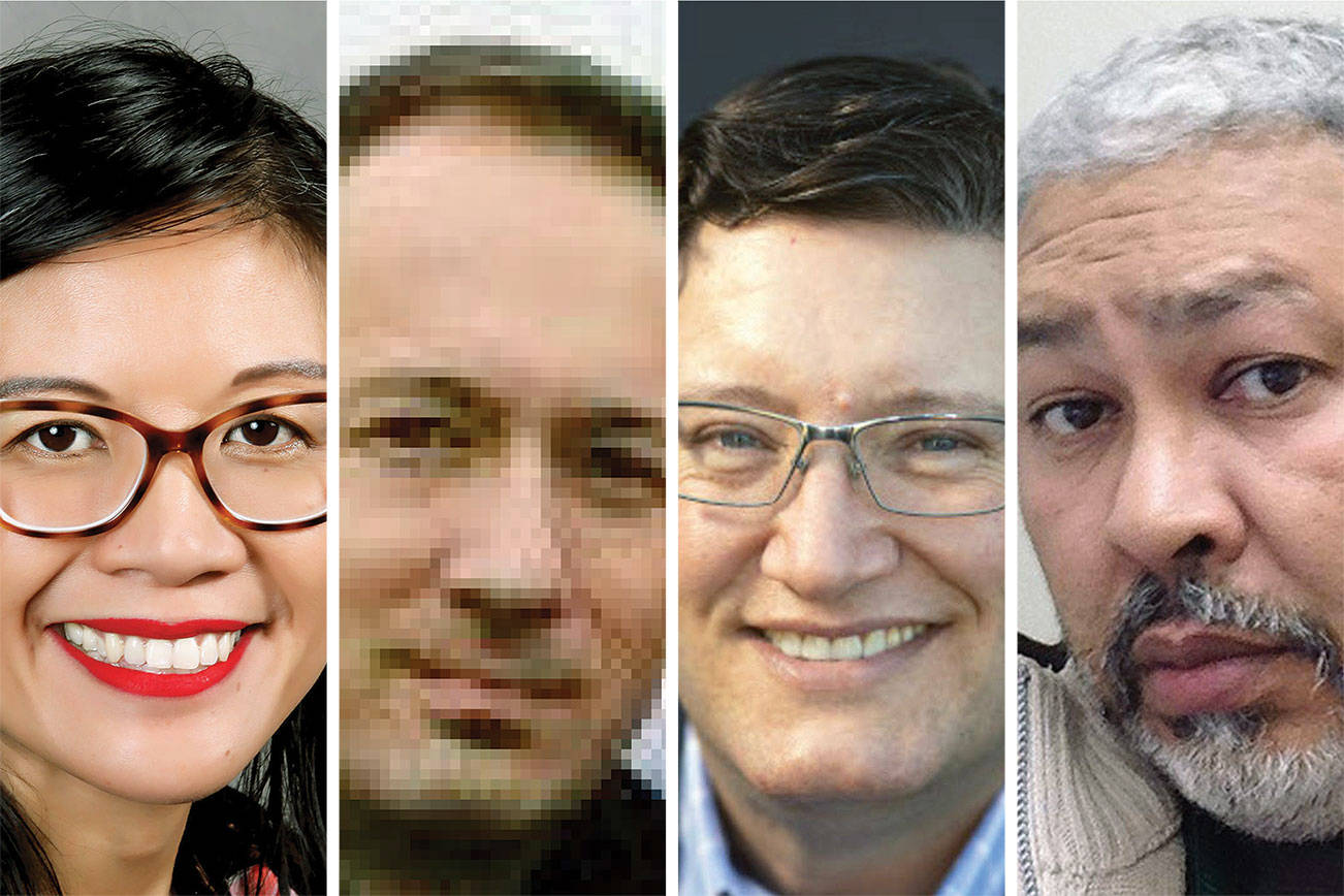 L-R: Vanessa Edwards, Wade Rinehardt, Jim Ross, Clarence Shaw.