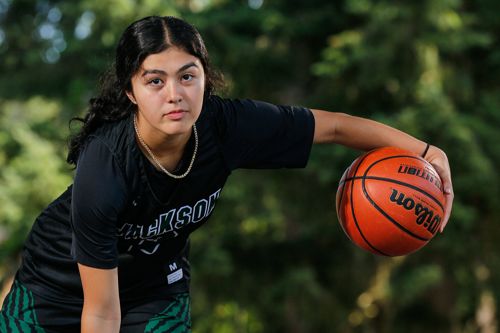 Jackson High School freshman Giselle Dogan is The Herald’s Athlete of the Month for May/June. (Kevin Clark / The Herald)