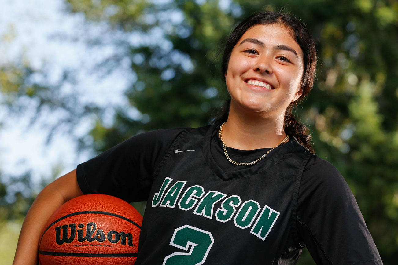 Giselle Dogan of Jackson High School is The Athlete of the Month. (Kevin Clark / The Herald)