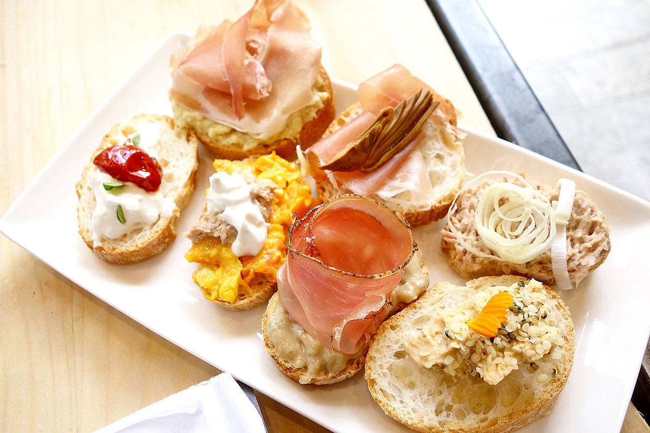At cicchetti bars, you can assemble a meal of appetizers. (Rick Steves’ Europe)