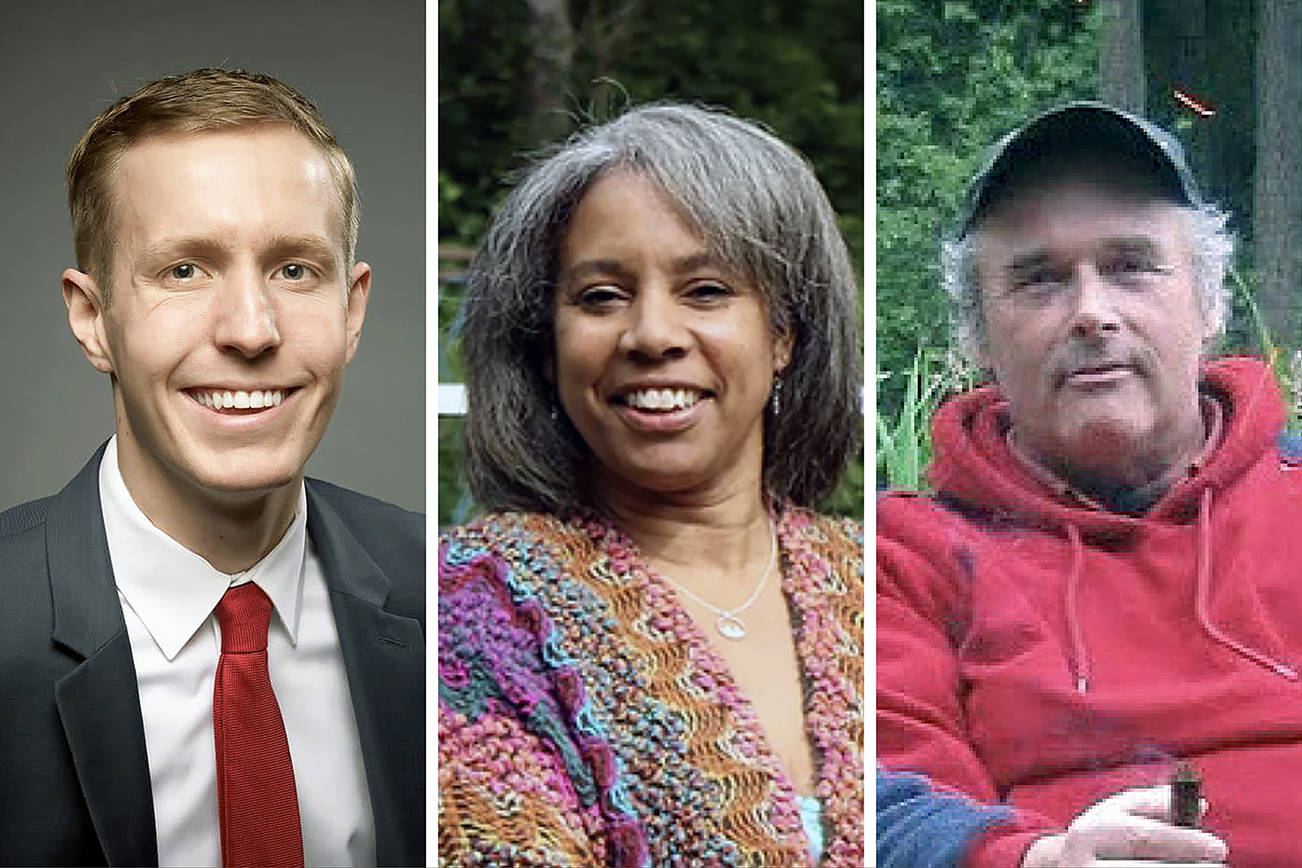 Nate Nehring (left), Nicole Ng-A-Qui (center), Richard Yust.