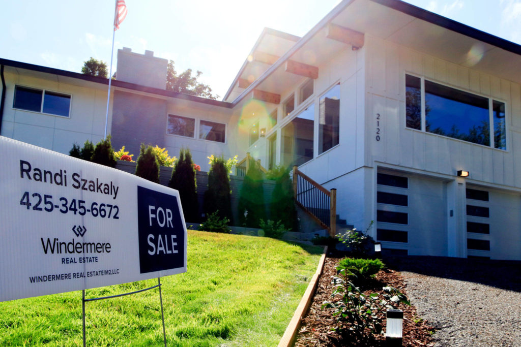 This recent listing of Randi Szakaly sold for $1.2 million dollars in Mukilteo. (Kevin Clark / The Herald)
