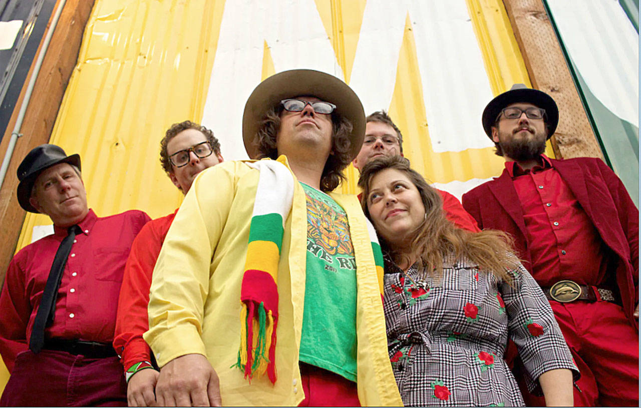 Yogoman Burning Band will perform Jamaican and New Orleans dance rhythms Aug. 6-7 as part of the Bands, Brews and Bowling event at Evergreen Bowling in Everett. (Yogoman Burning Band)