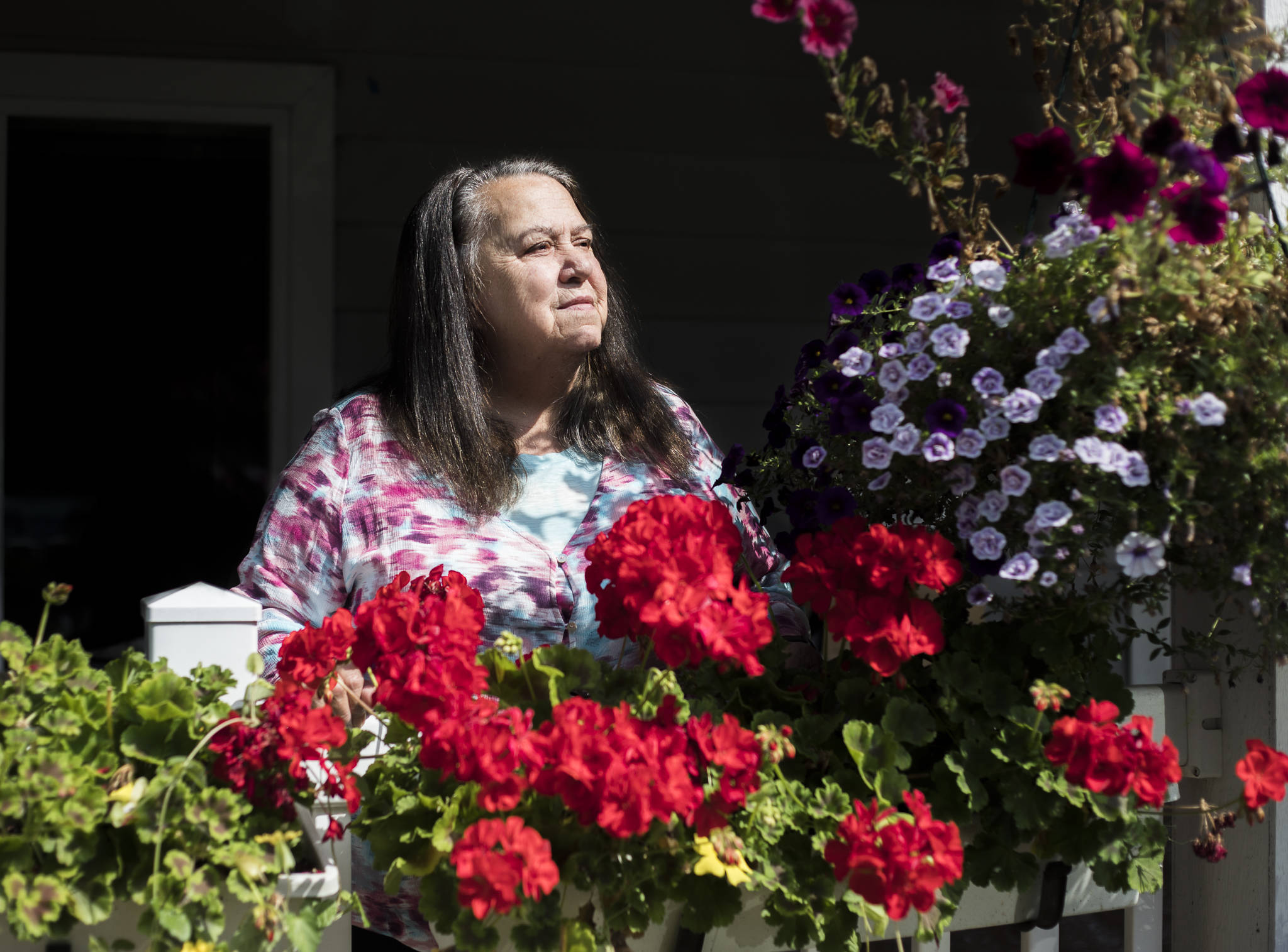 Kathy Van Buskirk, a 50-year volunteer in 4-H equestrian programs and longtime helper at the Evergreen State Fair, is this year’s fair honoree. (Olivia Vanni / The Herald)