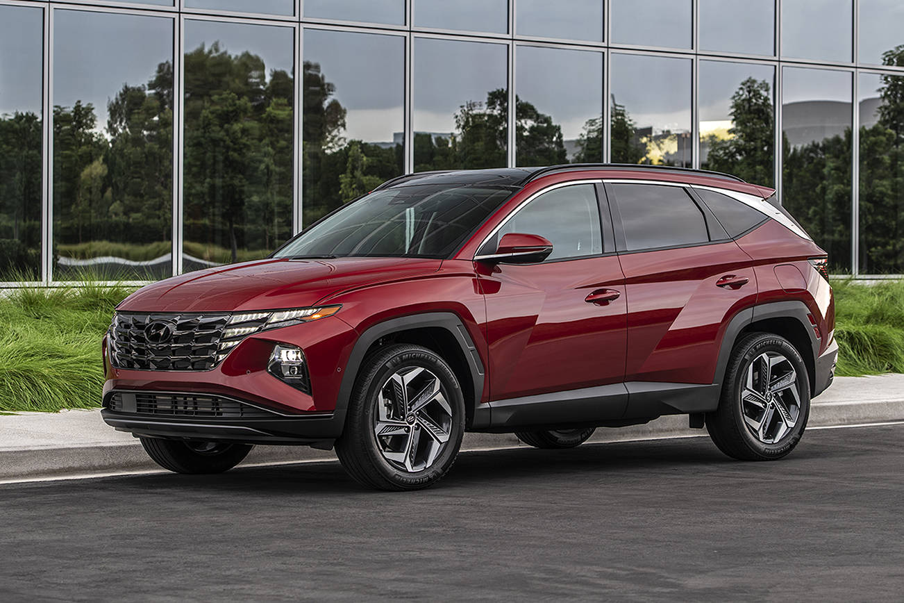 The 2022 Hyundai Tucson is a reflection of the company’s evolving Sensuous Sportiness global design identity. (Manufacturer photo)